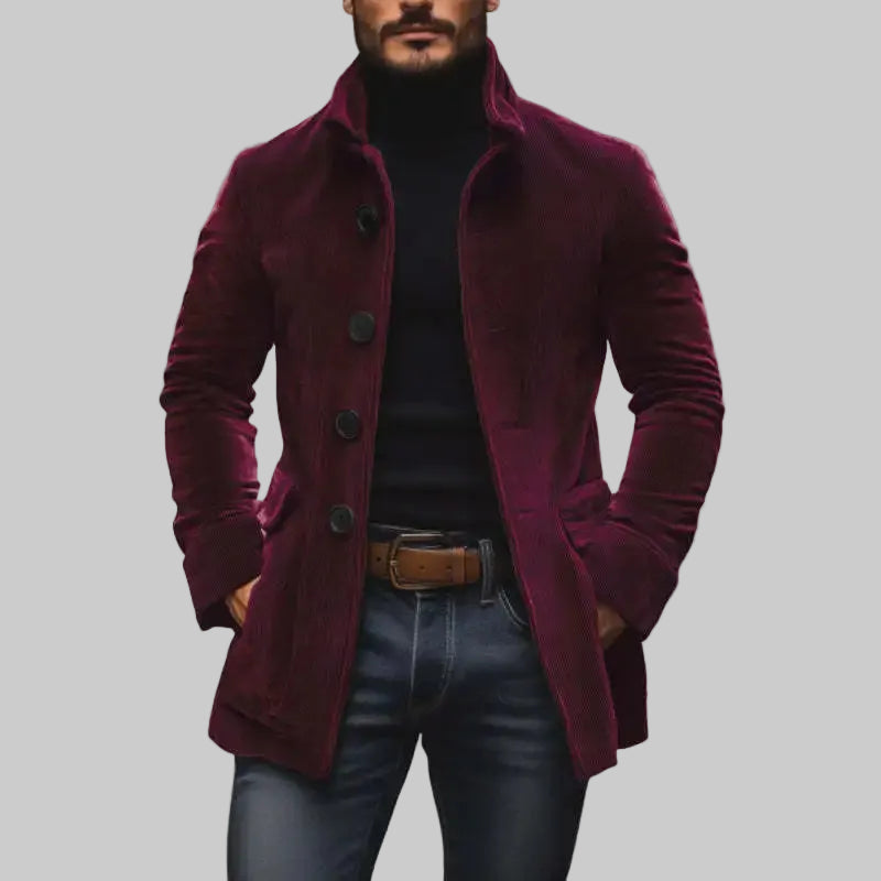 MARCO™ | CHAQUETA DE TERCIOPELO SINTÉTICO 2X1