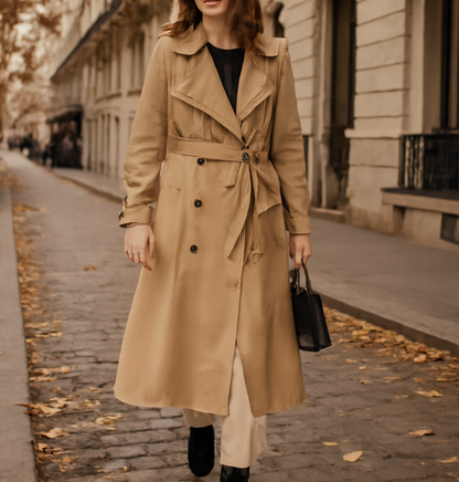 LAURA™ | GABARDINA CLÁSICA DE MUJER