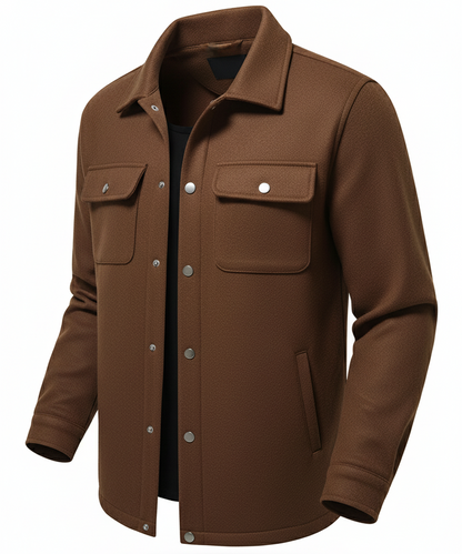 MARCOS™ | ABRIGO CASUAL CON BOLSILLOS