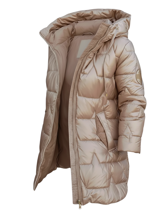 SOFIA™ | ABRIGO ACOLCHADO CON CAPUCHA