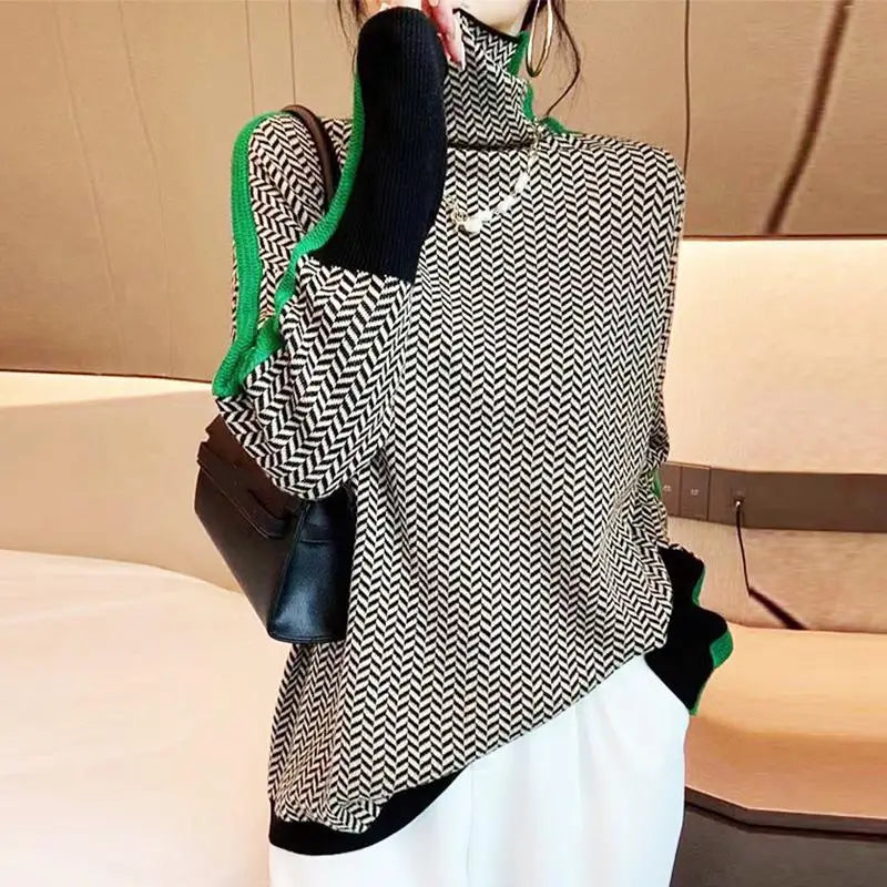 VALENTINA™ | JERSEY DE CUELLO ALTO