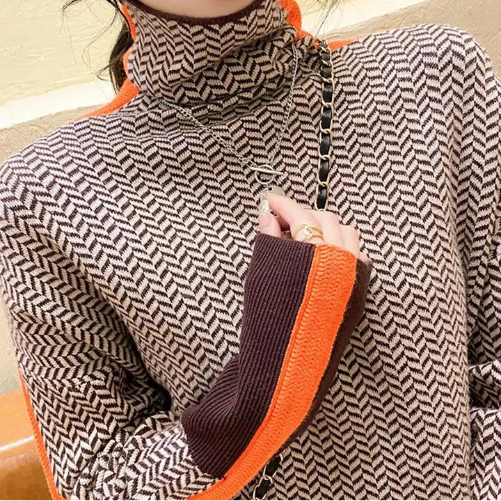 VALENTINA™ | JERSEY DE CUELLO ALTO