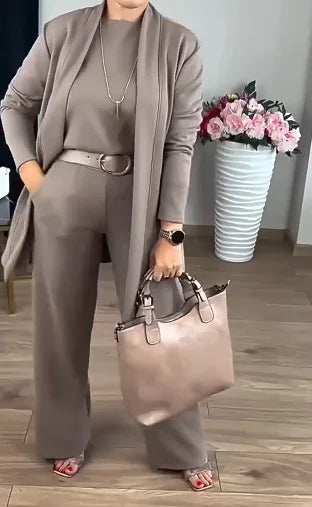 OLÍVIA™| CONJUNTO ELEGANTE DE TRES PIEZAS
