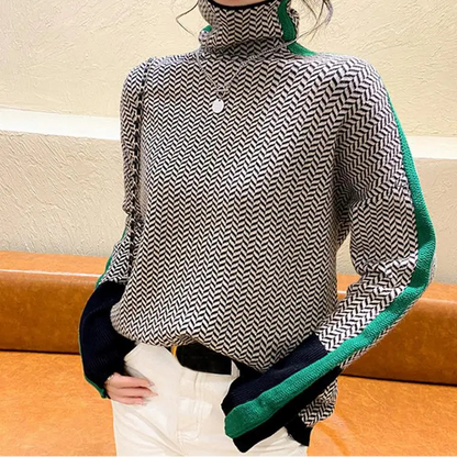 VALENTINA™ | JERSEY DE CUELLO ALTO