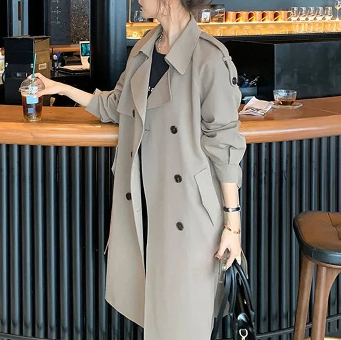 LAURA™ | GABARDINA CLÁSICA DE MUJER