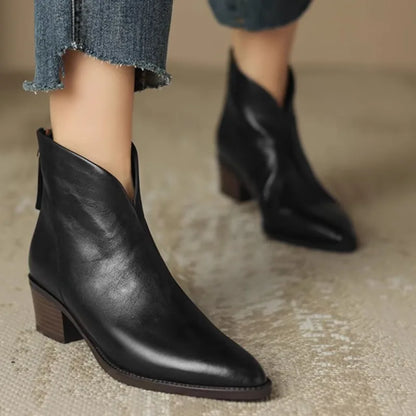 VALERIA™ | BOTINES ORTOPÉDICOS DE CUERO SINTÉTICO 2x1